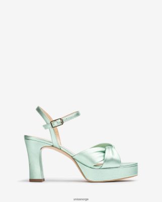 Unisa kvinner sandal med brede crossover stropper blå F682Z618 Unisa Veske